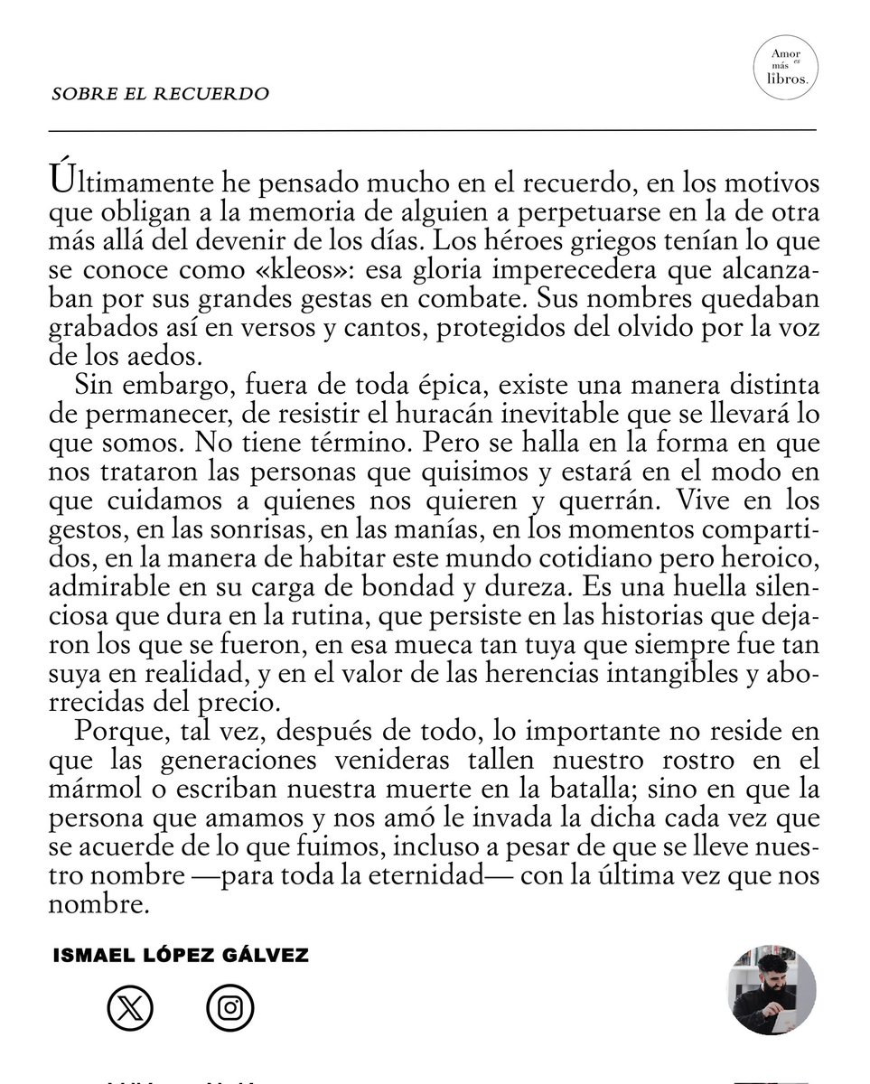 No olviden a quienes nunca os olvidarían.