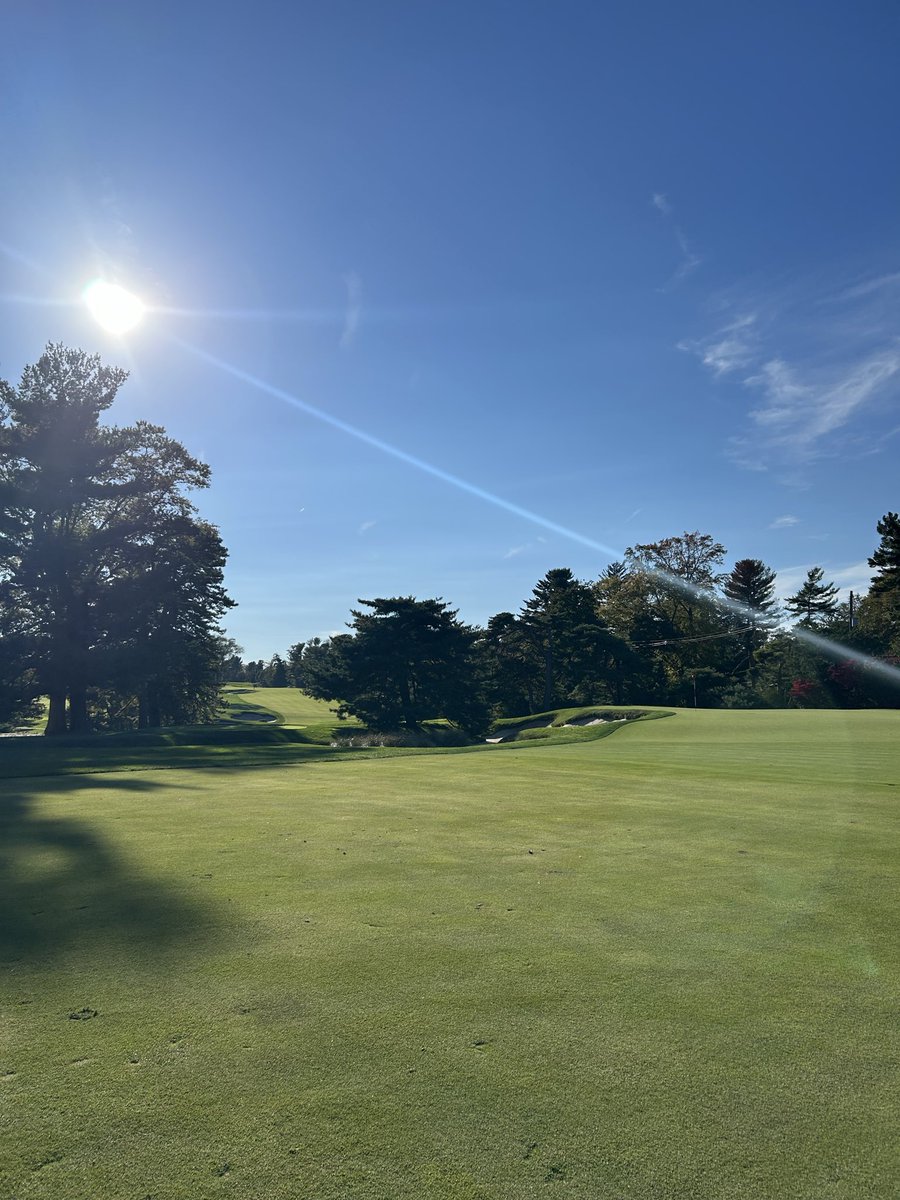 thegrillmasterx's tweet photo. Pretty special day at Merion the other day. 

Doesn’t get much better than this! 

I will not be answering any questions about how I played at this time. https://t.co/t7rfWjMu1P
