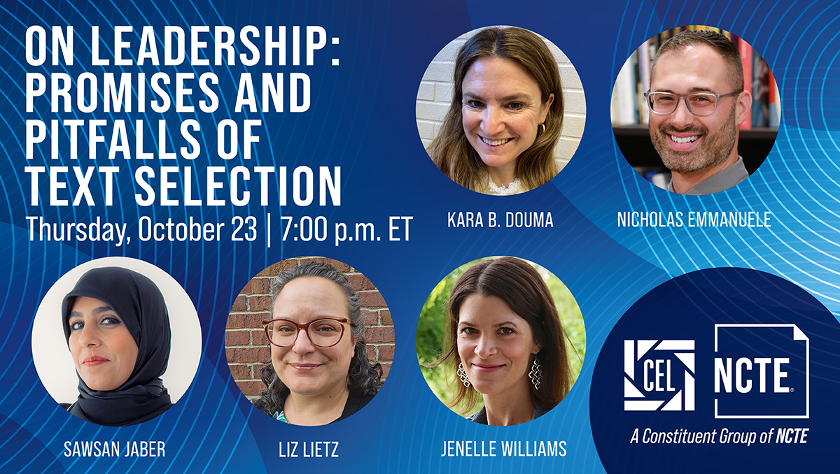 NCTE CEL tweet media