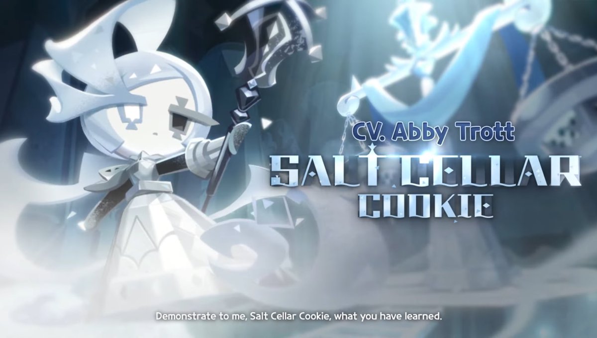 Salt Cellar Cookie is so pretty omg