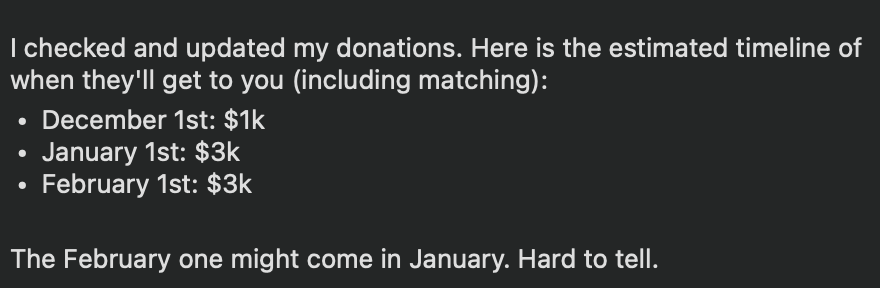 bravery_ev's tweet image. Heute haben wir eine wunderbare Nachricht von einem Unterstützer aus den USA erhalten! 🇺🇸 
Eure Hilfe, ob groß oder klein, macht einen riesigen Unterschied. 
Ein herzliches Dankeschön allen, die uns zur Seite stehen! 🙏💙💛

#StandWithUkraine #HelpUkraine #Ukrainehilfe #Bravery