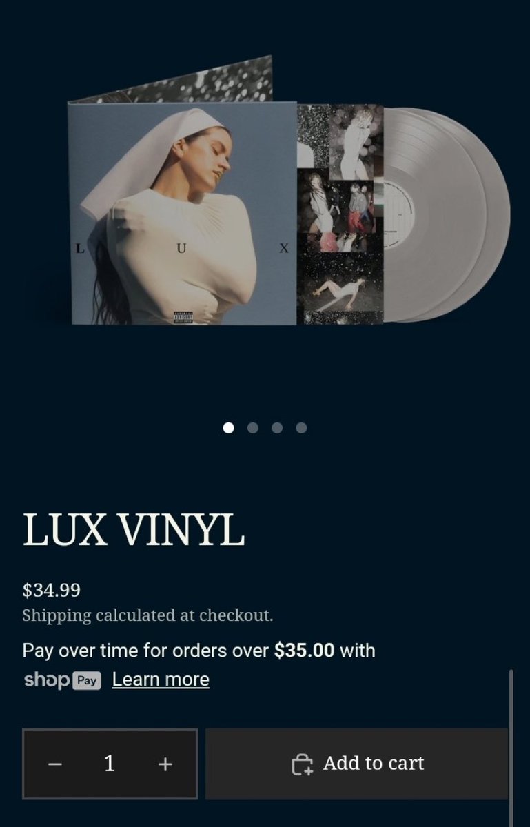 Ya está la preventa de LUX de Rosalía