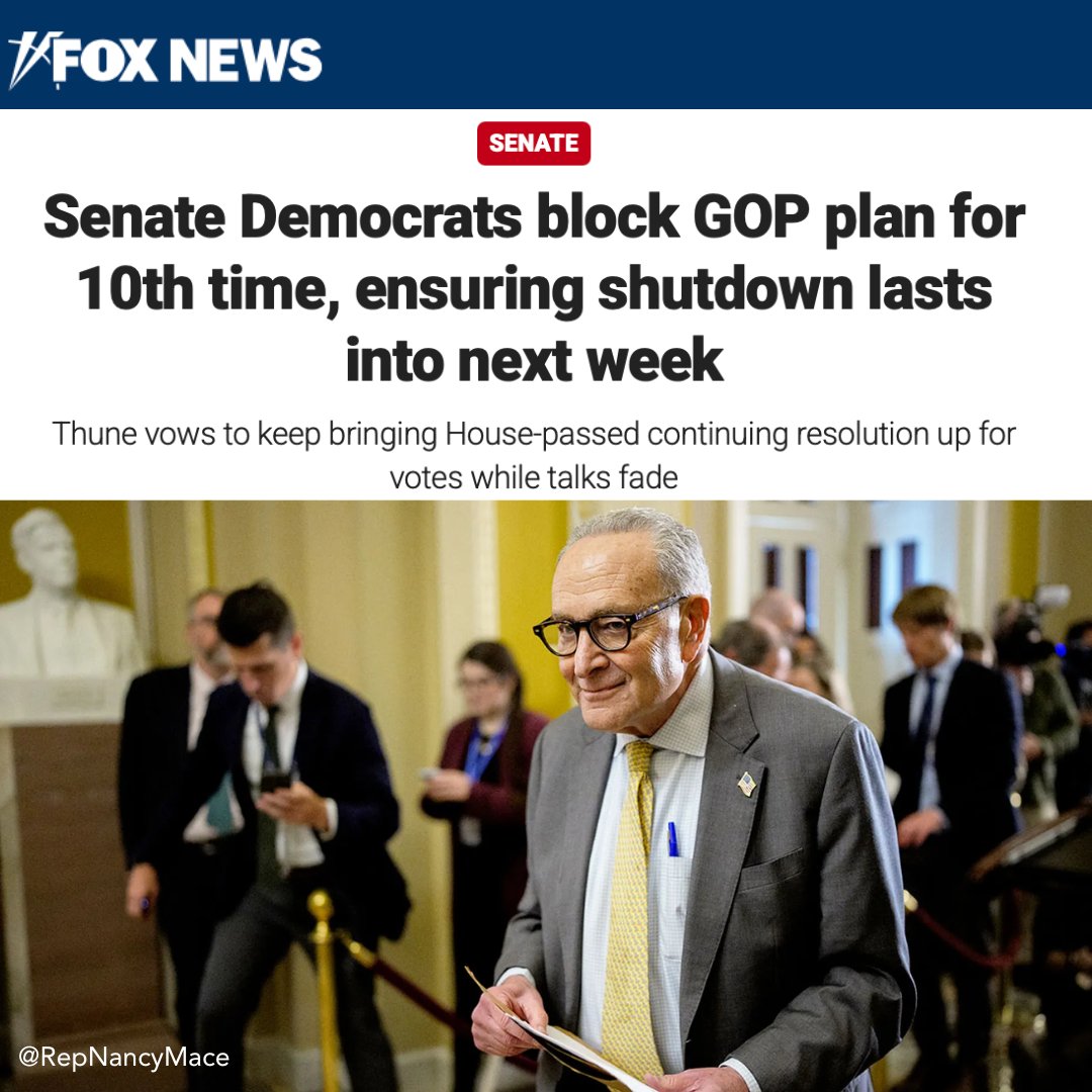 The government is shut down because Democrats can’t quit spending your money overseas. 

Democrats want to spend:
💰 $2.3 million to reduce locusts in Africa
💰 $13 million on “civic engagement” in Zimbabwe
💰 $2 million on “feminist democracy” in Africa
💰 $24 million on climate