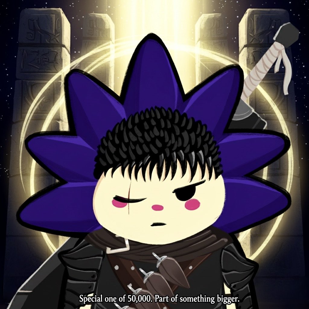 Special one of 50,000. Part of something bigger.   

CWO