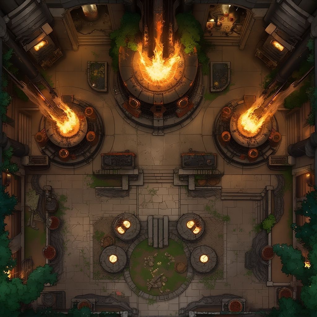 Where will your party venture next? 🗺️ Dive into 5 brand new D&amp;D Battle Maps, from the frosty peaks of a Glacial Outpost to the blazing depths of a Volcanic Mine.
#dnd #battlemaps #dndbattlemap #dungeonsanddragons #dnd5e #rpg #tabletoprpg #dungeonmaster #mapmaking #dndmap #ttrpg