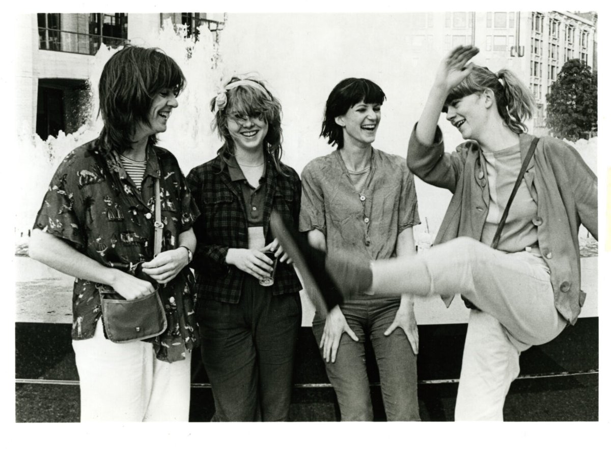 Today I Learned: Kurt Cobain tracked down The Raincoats, an all-female, obscure post-punk band that had long stopped performing , because he loved their music and was set to tour with them, but he died right before it kicked off.