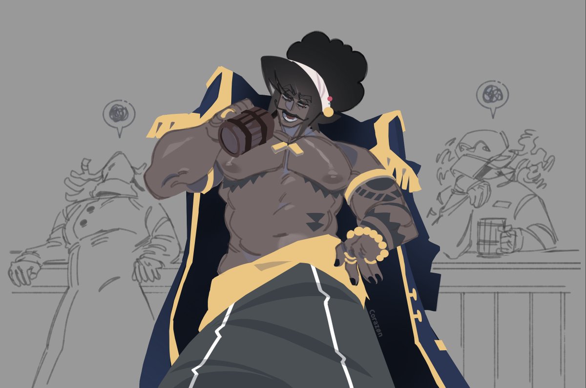 Heavy… Weight.
#captaincaviar #crkfanart
