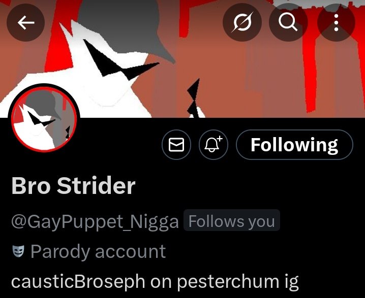 i was interacting with this account and i realized LOOK AT THEIR FUCKING @ DAWG IM IN TEARS