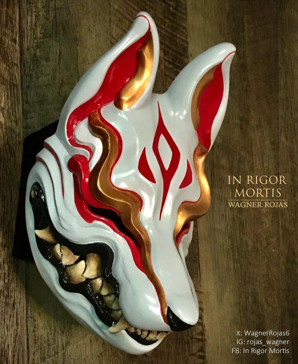 Wagner Rojas (@wagnerrojas6) on Twitter photo Buen inicio de semana!
Comparto esta hermosa foto de aukami_creations(IG)  con su pedido de Kitsune Zenko, me encanta como luce! ✨
Recuerden que si desean más información sobre la disponibilidad de agenda pueden enviarme un mensaje.
Cuidense mucho! 
#kitsunemask #yokai #mask Buen inicio de semana!
Comparto esta hermosa foto de aukami_creations(IG)  con su pedido de Kitsune Zenko, me encanta como luce! ✨
Recuerden que si desean más información sobre la disponibilidad de agenda pueden enviarme un mensaje.
Cuidense mucho! 
#kitsunemask #yokai #mask