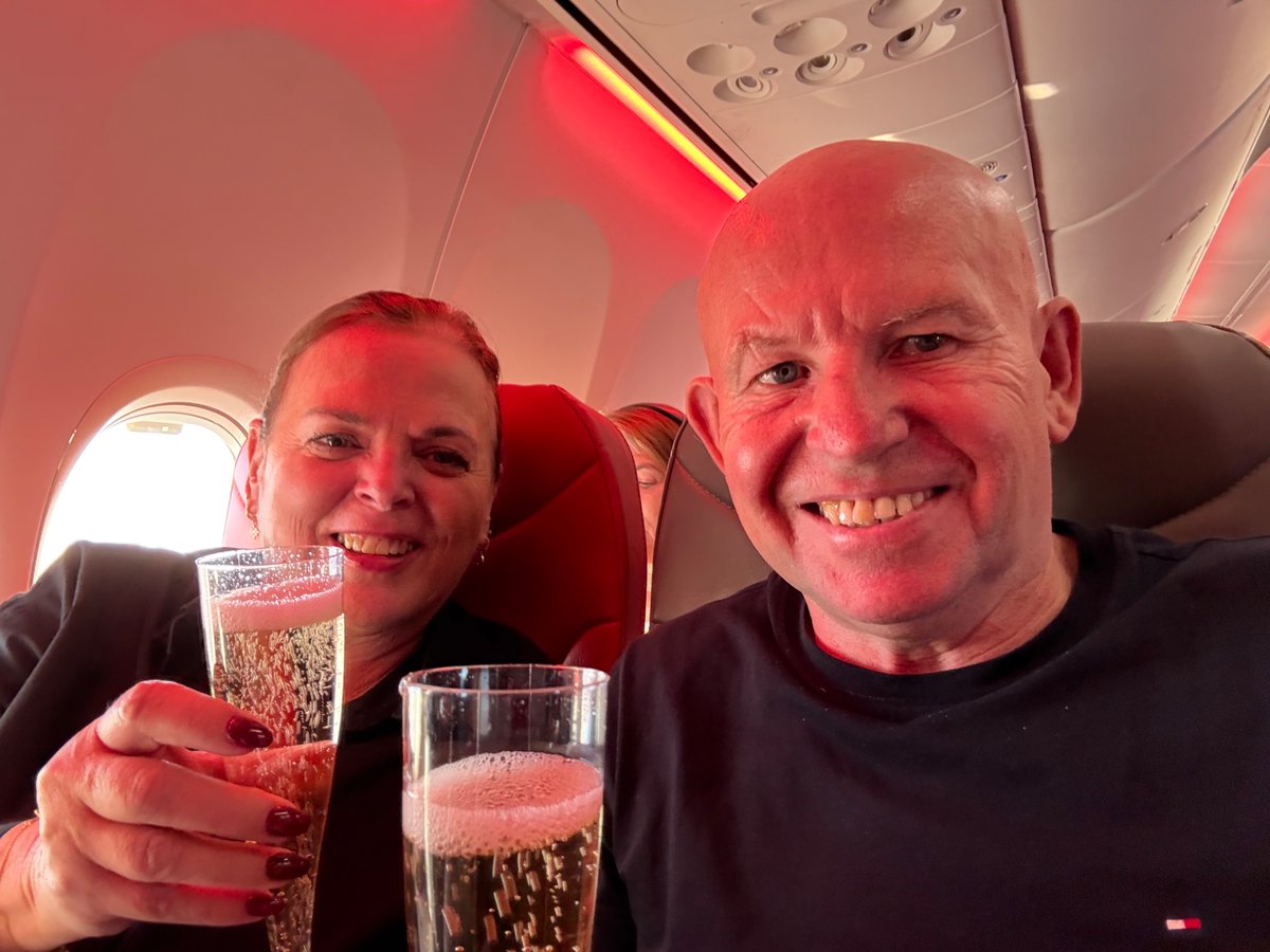 You cannot beat Champagne on the Plane. Jet 2 are the best.