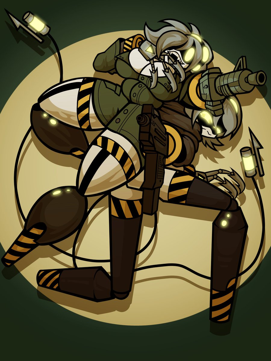 SniperWaffle115's tweet image. Got some art of B with a buddy&apos;s OC, L! They make a good duo.

Art by @Emzaro02!

#MurderDrones #MurderDronesOCs #MurderDronesOC