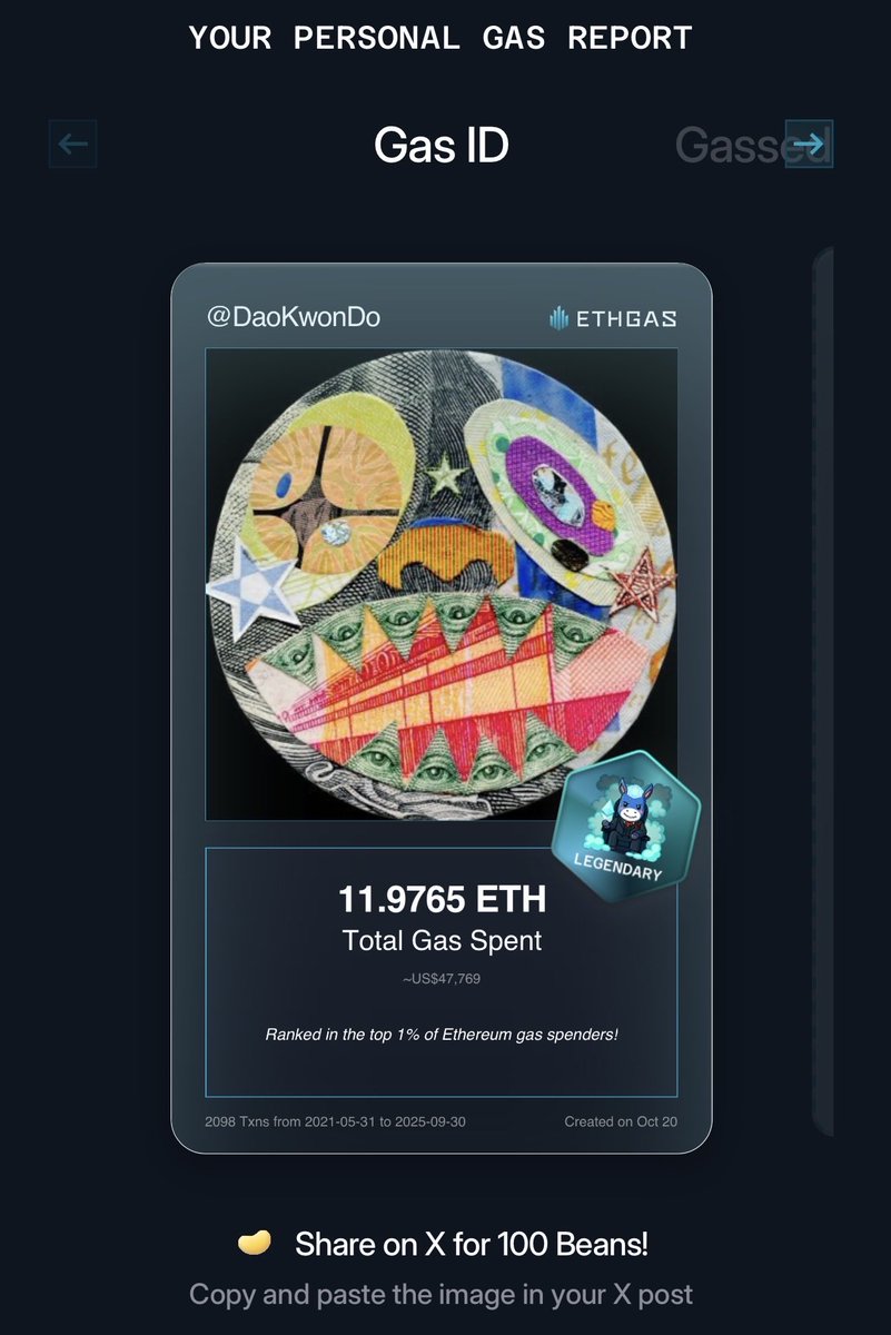 If you have any old Ethereum wallets you spent money on gas with you can claim points on this website there’s gonn be a rebate in the future kind of like that burn my sol thing on phantom

You can claim points and wait for airdrop or rebate using link👇🏼 
ethgas.com/community/onbo…