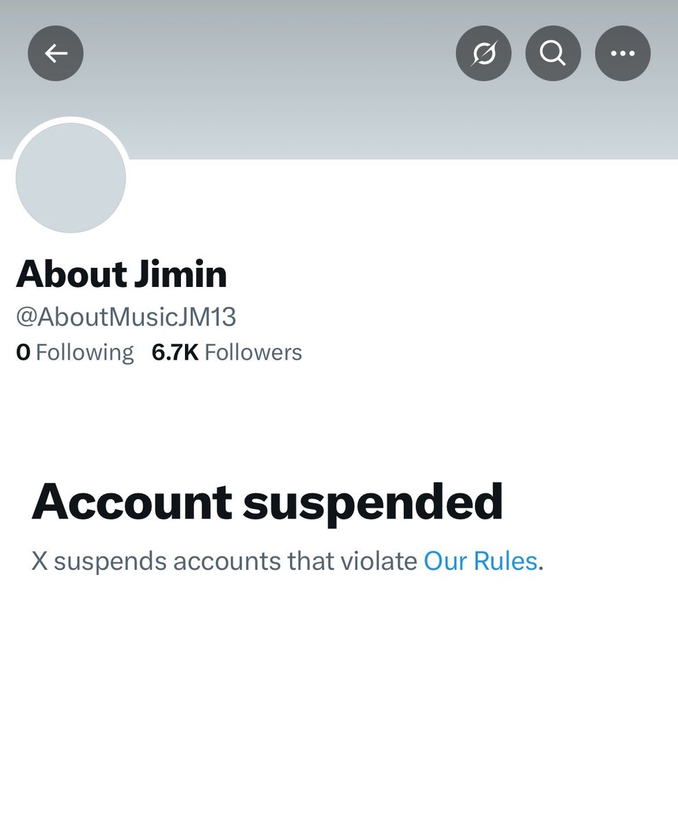 aboutmusicjm13 posting a threat to jimin by a derranged taekooker and getting suspended within 3 hours. meanwhile jimins biggest antis on this app have had their accounts for years whilst hating on him