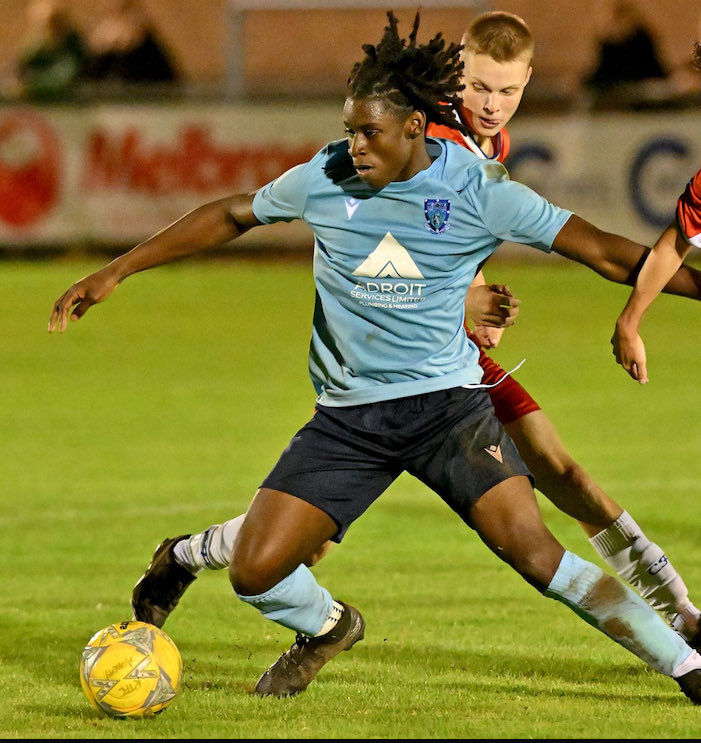 Valleys second goalscorer on the night Under 16 striker Jordan Thompson #6in5 ⚽️⚽️⚽️⚽️⚽️⚽️