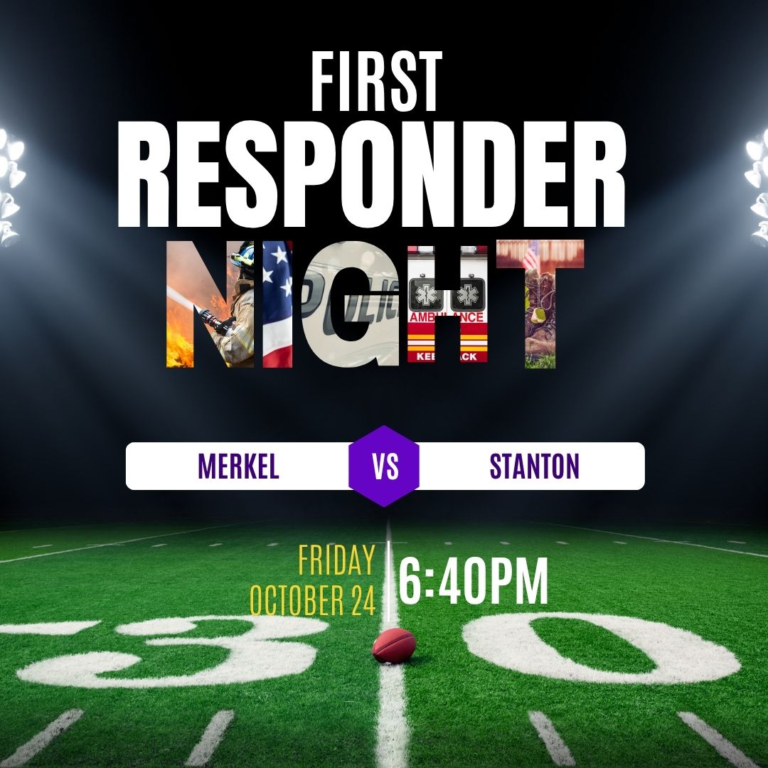 This Friday, October 24th, is our Military, Law Enforcement &amp; 1st Responders Recognition Night at the 🏈Game.
All past and present Military, Law Enforcement, and 1st Responders receive FREE entry at the gate (individual only, family members not included)! Please arrive by 6:30pm.