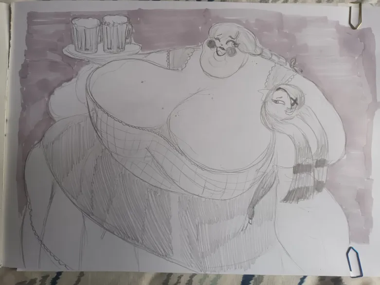krolikhostage's tweet photo. german bar waitress frau charlie
#krolikart #krolikartworx #fatfur #hazbinhotel #fatcharlie https://t.co/8MuBUBBF0X