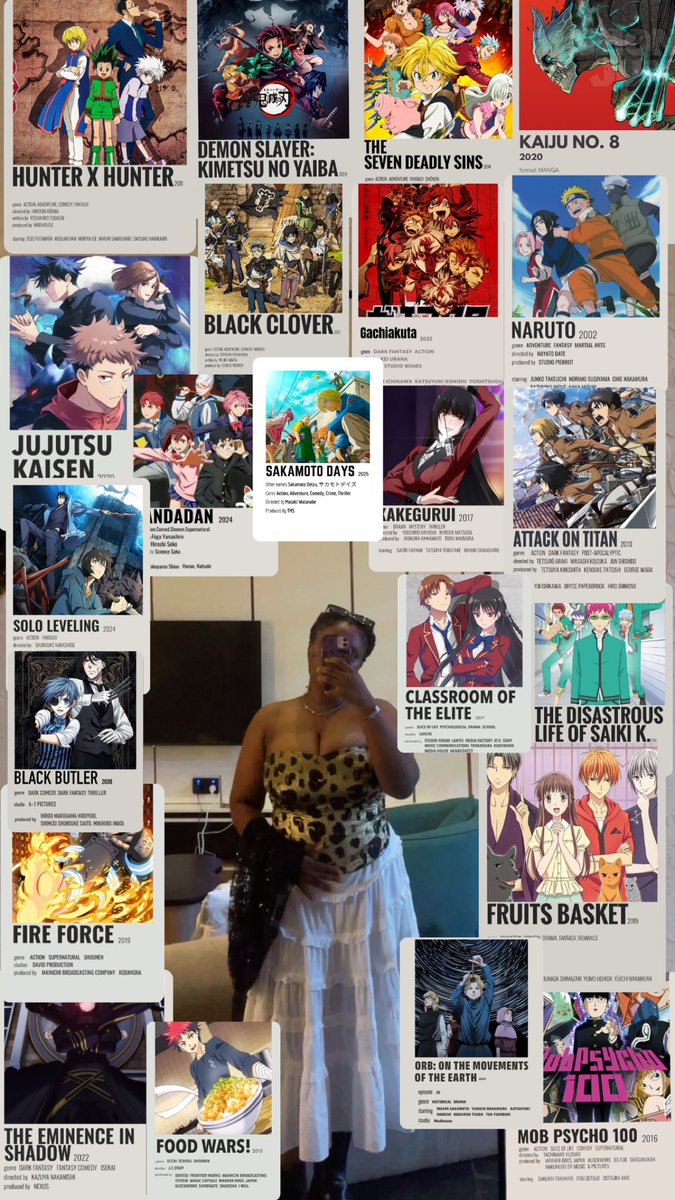 Some anime  to get to know me.