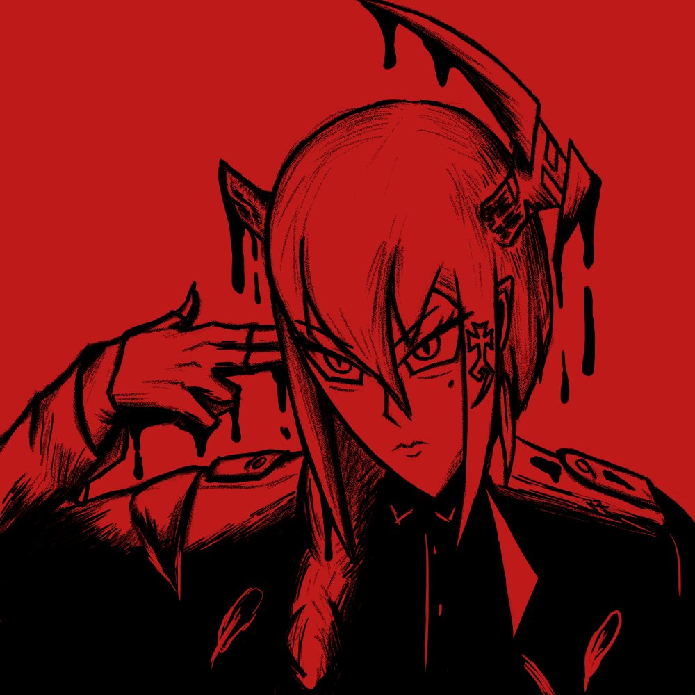 EvilProgram's tweet image. For the last 2 months I've been obsessively working on an FPS game project featuring a rock/metal "evil" version of Nerissa - Darkrissa - and her legion of Dark Jailbirds. Progress has been great and I hope people will like it! 👉👈Here's an edgy album art. #RavenCrafts