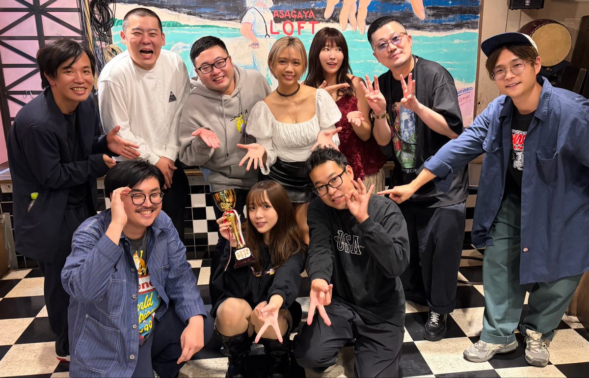『 トリプル淫パクト 』
ご来場、配信見てくれた方
ありがとうございました〜〜〜

なんと優勝🏆できました！！！
お家にトロフィー飾った！！！！

おつるの大喜利､猥談どうだった？！

芸人さん達のサポートも本当に心強くて
笑いとﾑﾗﾑﾗが止まらなかったです🫶🏻

もし第2回があったら…
