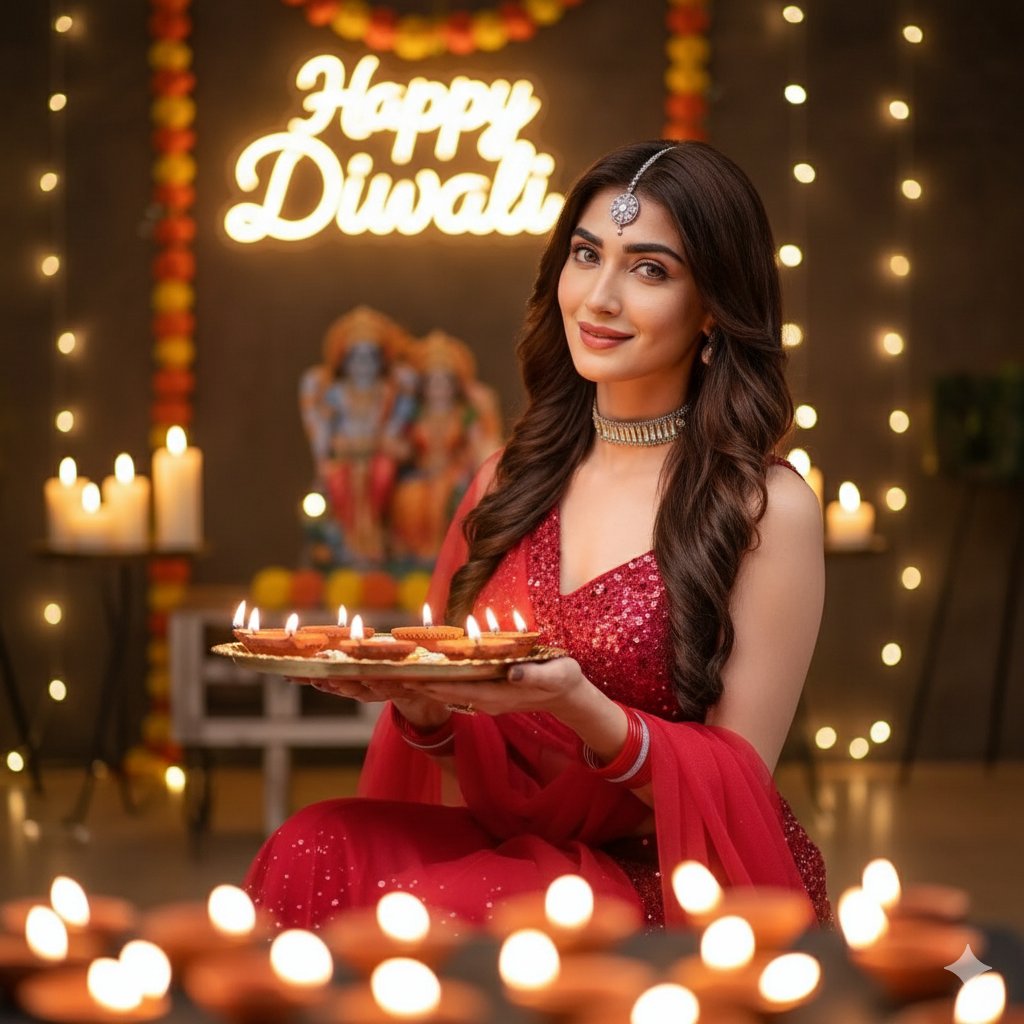 <a href="/Nikita12S/">Nikitha Sharrma</a> Wishing you a very Happy Diwali! May this festival of lights bring you prosperity, health, and good fortune.#Diwali2025