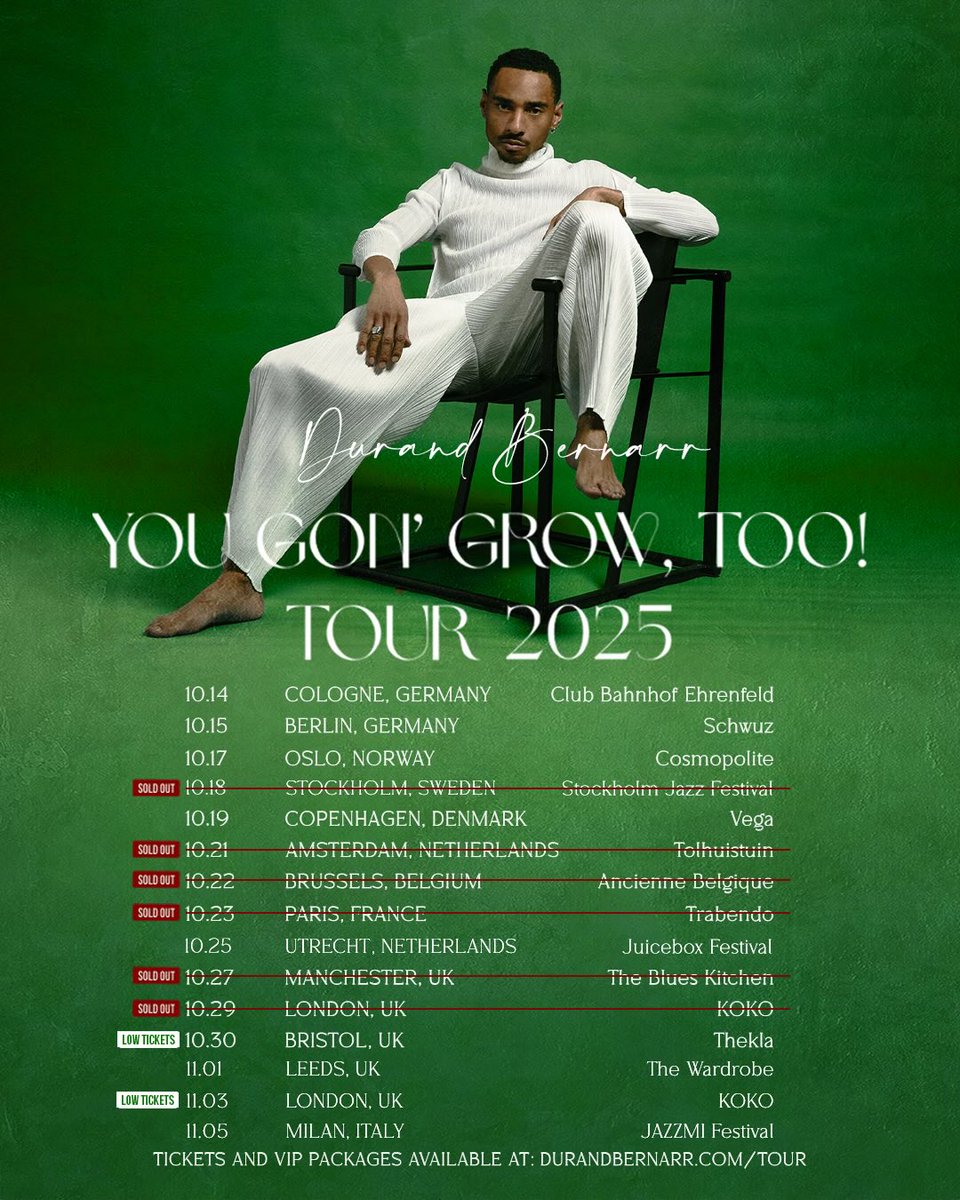 Europe/UK cousins 📣 

Which show are ya’ll pulling up to? I’m tryna see something 🧐