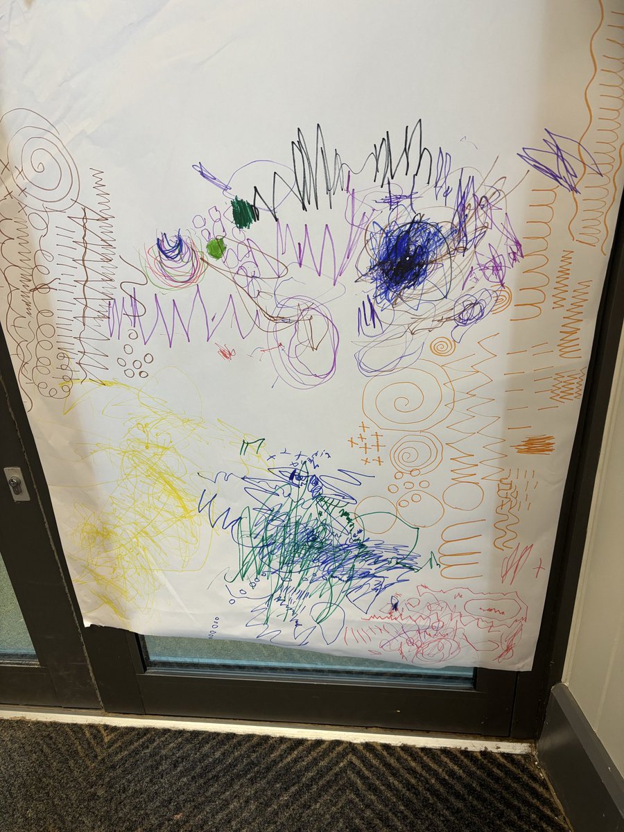We 🩵 to squiggle while we wiggle! Look at those marks😍 #eyfs