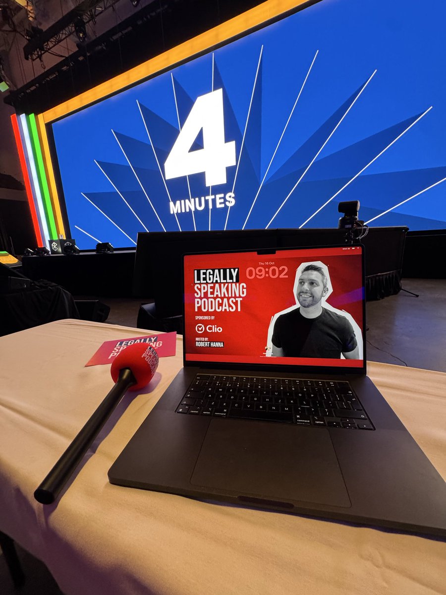 RobertHanna_eth's tweet image. A brand new 15-part #ClioCon miniseries drops this Thursday on the @LegalSpeakPod! 🎥🎤🔴🚀
