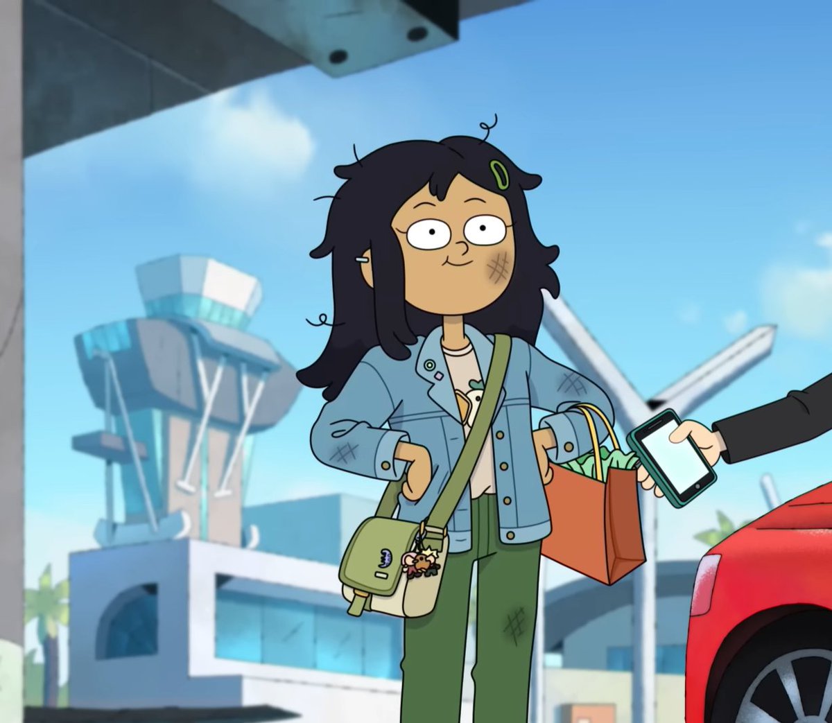 She's beautiful and gorgeous with long hair.💚💚 

#MarcyWu #Amphibia