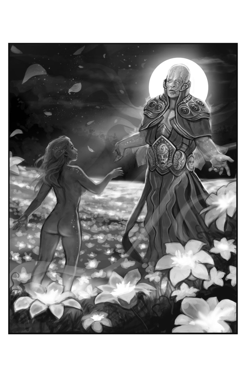 Wanna know what *isn't* infected by the woke mind virus? That's right, it's The Shadow of Twin Moons!

If you hate modern D&amp;D and opine for stories that's actually inspired by the likes of Conan, Fafhrd &amp; the Gray Mouser, and Elric of Melnibone, well then this story is for you,