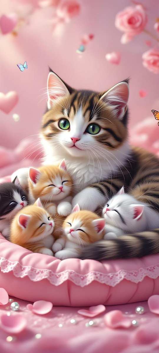 Cat morning ...💖🐱💖...😘
😘😘😘💛💖 💛💖😘😘😘

#Cats
#CatsOfX 
#CatsLover 
#CatsOfTwitter