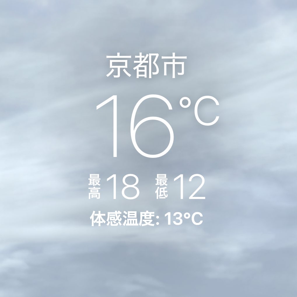 寒いね