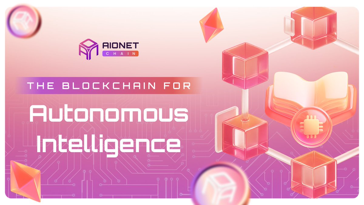 Aionet_Chain's tweet photo. 🤖 The age of autonomous intelligence has arrived.

Aionet Chain empowers AI Agents to own identity, manage assets, and execute tasks on-chain — building a truly self-evolving digital economy. 🌐⚙️

#Aionet #AI #Agent #Web3 #DePIN https://t.co/OgnI3h3siU