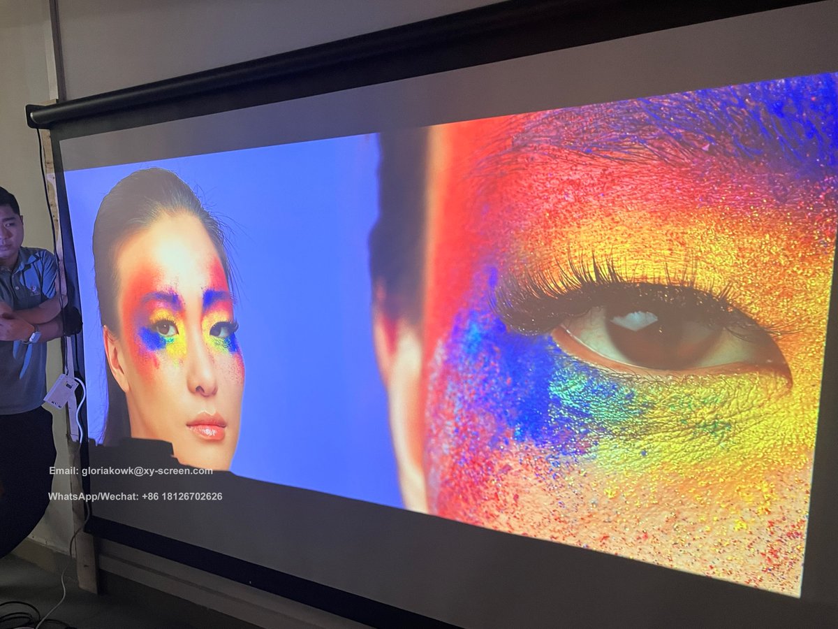 gloria527047704's tweet image. XYscreen new launch 4k fiber glass material.
Official Website: xyscreen.com
Gloria Kwok
Email: gloriakowk@xy-screen.com/gloriakwok514@gmail.com
WhatsApp/Wechat: +86 18126702626
#projectorscreen #hometheater #smarthome #projector #audiovisual #avequipment #avconcept