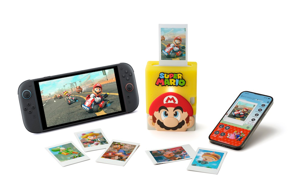 キャラチェキ™」が「スーパーマリオ」とさらに進化！専用アプリの