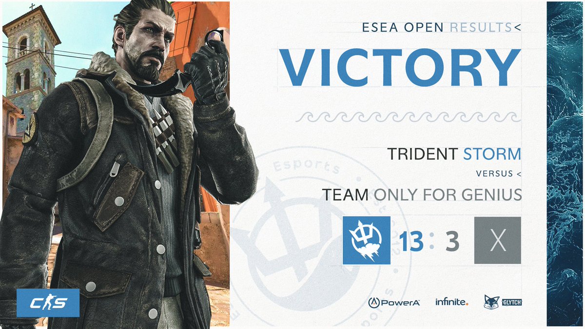 #RESULTS 

#TridentStorm take the win over #OnlyForGenius 13-3. Job's not done. See you soon #Scream4Mongolia. 

#RaiseYourTrident🔱