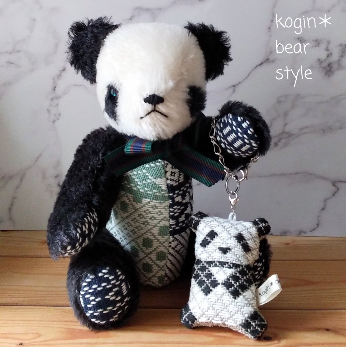 テディベア パンダ カリン・デ・ロレンツォ氏デザイン 日本人作家様