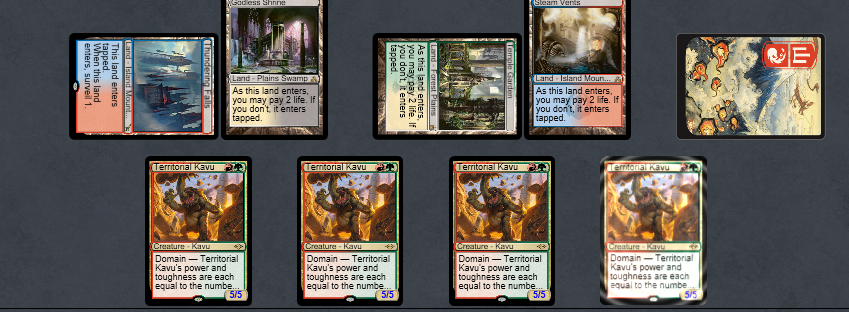 some not so Territorial Kavus