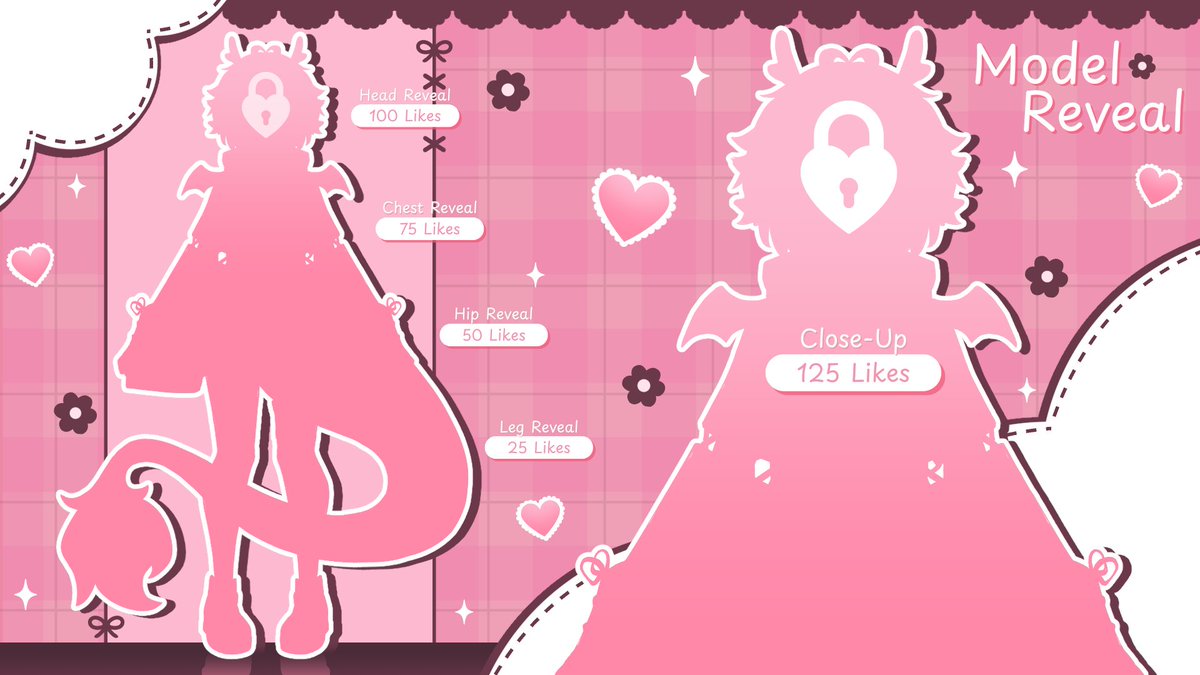 🩷 -- 2.0 MODEL REVEAL -- 🩷
♡  to unlock me!! :3c 
(↻ are appreciated)

🎨ママ: <a href="/eggeiro/">Greeg💥COMMS OPEN💫</a>
🎨graphic by <a href="/AmayaSin_/">Amaya 🌸 VGen + Artist Alley</a> 
#Vtuber #ModelDebut