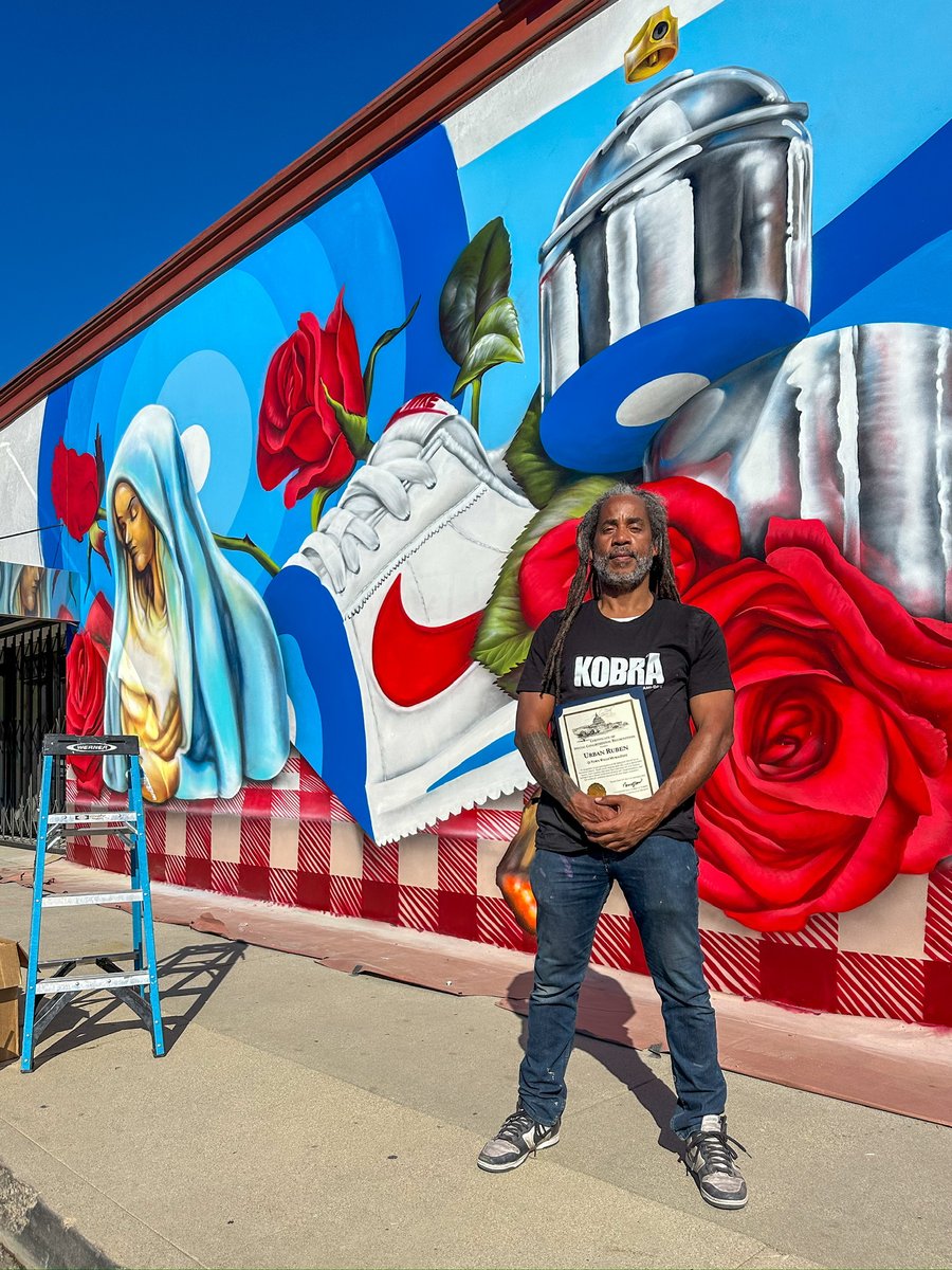NormaJTorres's tweet photo. #TeamTorres was excited to celebrate the incredible artists who came together for Ontario’s first-ever MuralFest!

Thank you to local leader, Mia Melle, for her leadership transforming our downtown into a living gallery of the people, stories, and art that make our #CA35 community great.