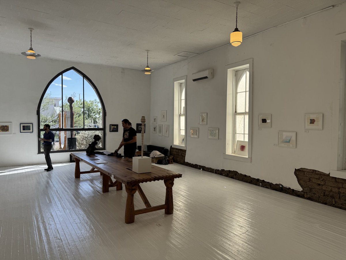 I had a blast hosting a gallery and the preview of An Accursed Share in Marfa this year! 

Huge thanks to everyone who visited! I'm so grateful for the chance to share Bob's art!

Not too shabby for a first attempt if I may say! Already thinking about how to level up next year!