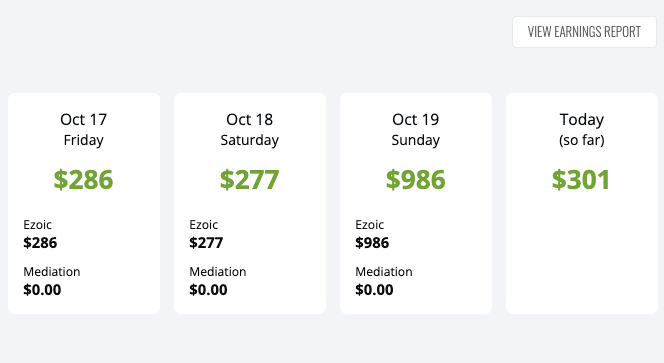 Joseph Maxim (@josephmxm) on Twitter photo Came so close to my first $1K USD day yesterday.
Think I’ll hit it today? 👀
Tier 1 web traffic + Q4 ad rates 🙌🤑 Came so close to my first $1K USD day yesterday.
Think I’ll hit it today? 👀
Tier 1 web traffic + Q4 ad rates 🙌🤑