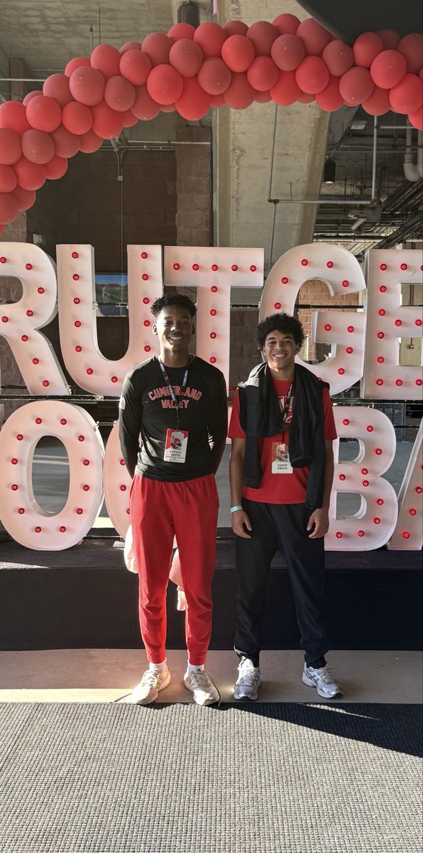 Had a great game day visit at <a href="/RFootball/">Rutgers Football 🪓</a>  yesterday, looking forward to being back there soon. Thank you   for the hospitality!  Looking forward to being back on campus. <a href="/PRZVicCastillo/">VicCastilloPRZ</a> <a href="/PrepRedzonePA/">Prep Redzone Pennsylvania</a> 
<a href="/PaFootballNews/">Pennsylvania Football News</a> <a href="/coachoswalt/">J Oswalt</a>
 <a href="/CVHS_Football/">Cumberland Valley Football</a> <a href="/On3sports/">On3</a> <a href="/247Sports/">247Sports</a>
