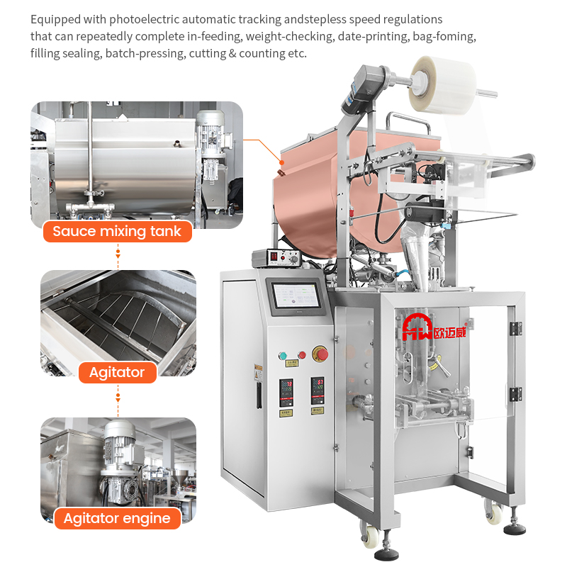 Oumaiwei_Mach's tweet image. 🎁 Machine Name: Sauce Packing Machine
⏳Integrates in - feeding, weight - checking, bag - forming, filling, sealing, etc.
If you are interested in us,welcome to visit:oumaiwei.com
#ketchup #packingmachine #doypackpackingmachine #fyp