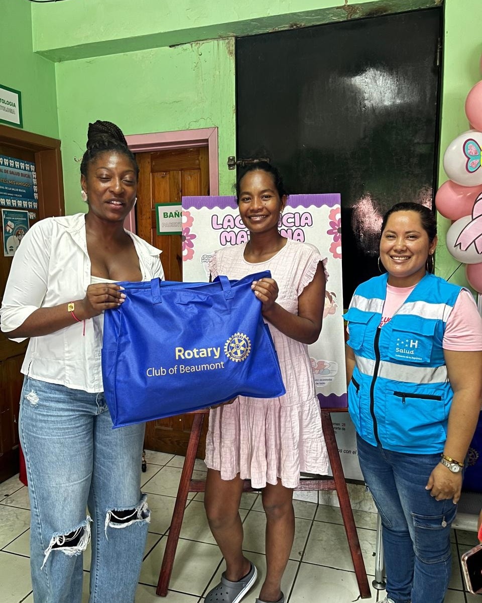 How supplies for newborns opened the door to a broader project with more impact.     facebook.com/rotaryclubofro…