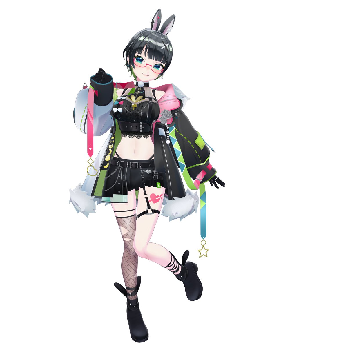 【新たみー3面図&amp;3D】

デザイン原画:飯塚晴子様
新モデルデザイン:暮宙シュン様
Live2Dモデリング:雨音ウタ様
3Dモデリング:つみだんご様
-------------------------------
Youtube/ youtube.com/@tammy_ch/
ニコニコ/ garage.nicovideo.jp/niconico-garag…
配信タグ/ #たみーかわいい 
FAタグ/ #たみーあーと