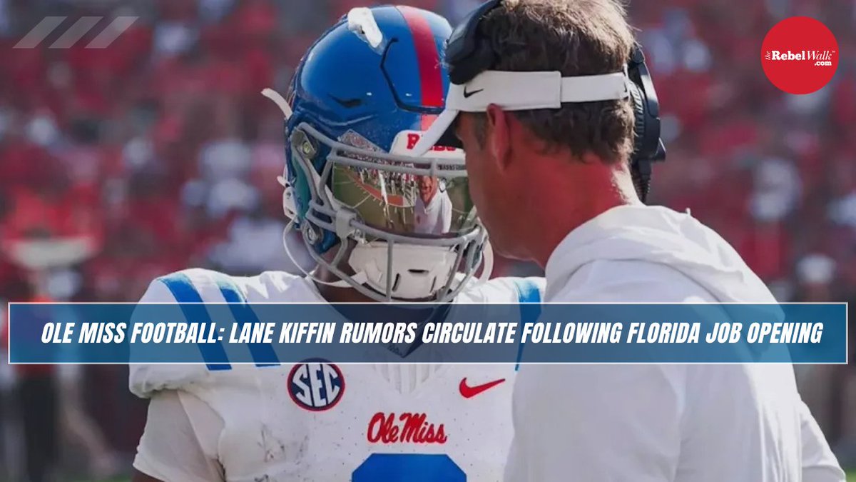 🔵NEW Rebel Talk Podcast🔴
• What does Ole Miss need to change for OU?
• How will Lane Kiffin handle coaching rumors?
• Kiffin presser recap

Watch here: youtube.com/watch?v=onY-0h…