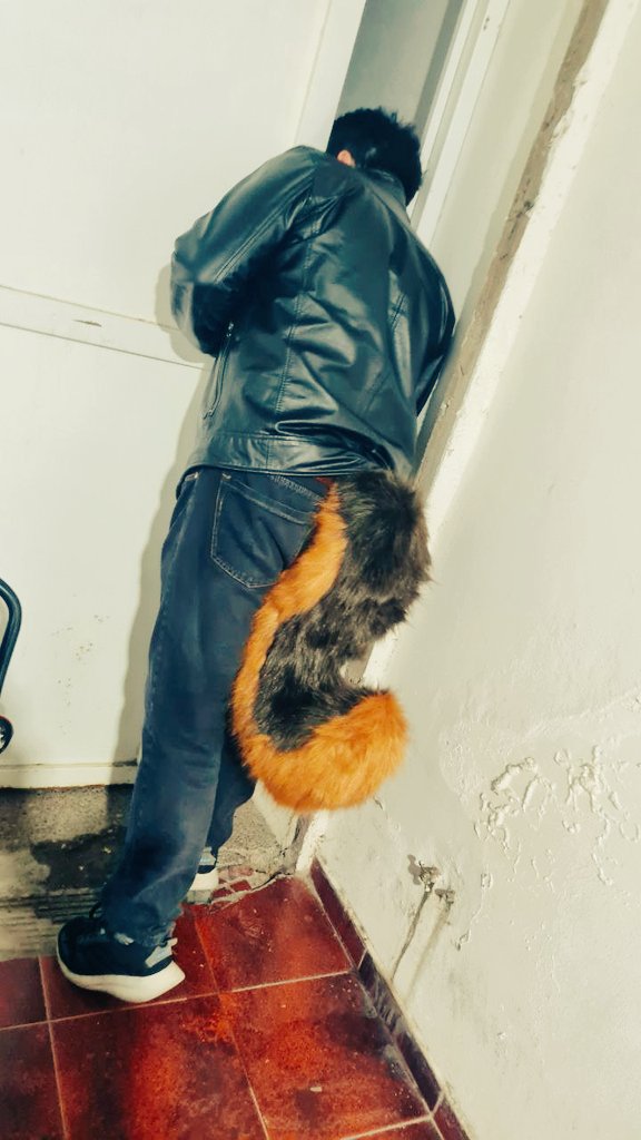 Choco chismoso... (Que linda cola po dió)