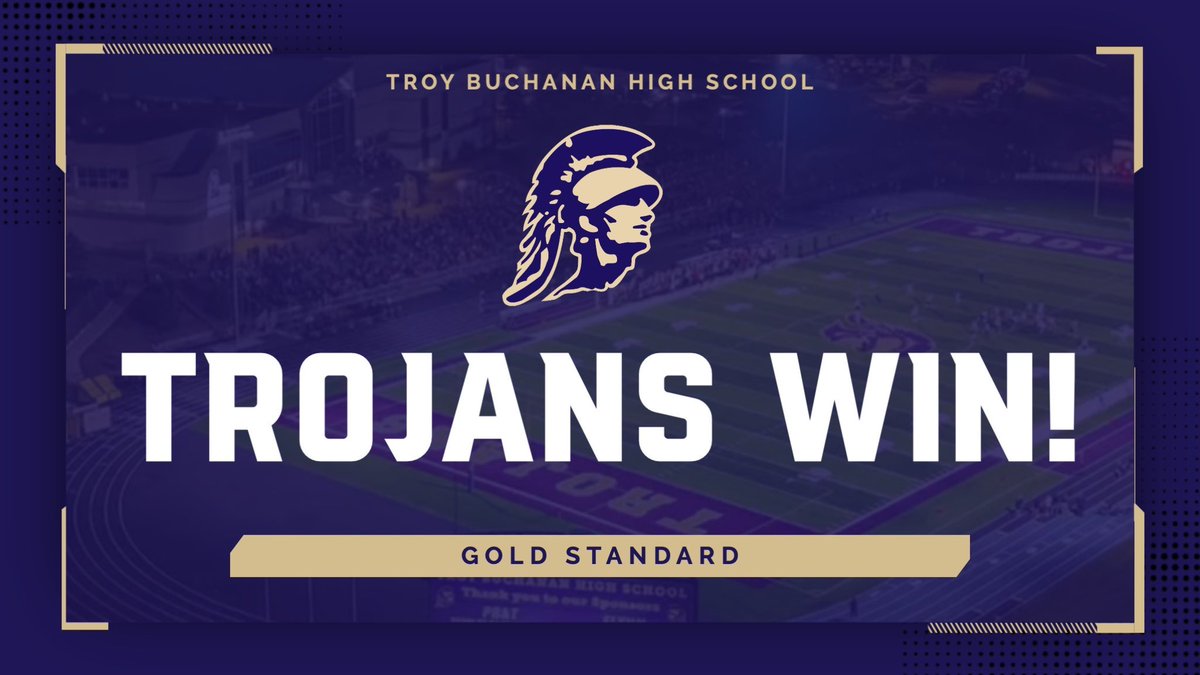 Troy Buchanan Football (@tbhs_football) on Twitter photo JV Trojans Win!
Troy: 50
Fort Zumwalt North: 28
#GoldStandard JV Trojans Win!
Troy: 50
Fort Zumwalt North: 28
#GoldStandard