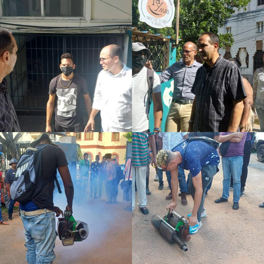 Se trabaja en todos los municipios de La Habana, comenzando por las manzanas más complicadas, en el tratamiento adulticida intensivo, contra el mosquito Aedes aegypti.
#LaHabanaViveEnMí 
#LaHabanaDeTodos