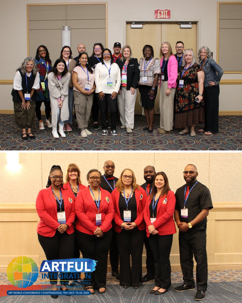 iirpgradschool's tweet image. 👏  Day 1 recap of the 2025 World Conference! Great speakers, workshops, and artistic demonstrations all packed into one day!
 
#IIRPWorldConference25 #RestorativePractices #RestorativeJustice #BuildingCommunity #Connection #Art #LifeSkills